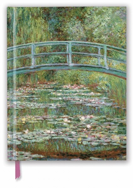 Skissbok 28x22cm Claude Monet: Bridge Over a Pond of Water Lilies 1