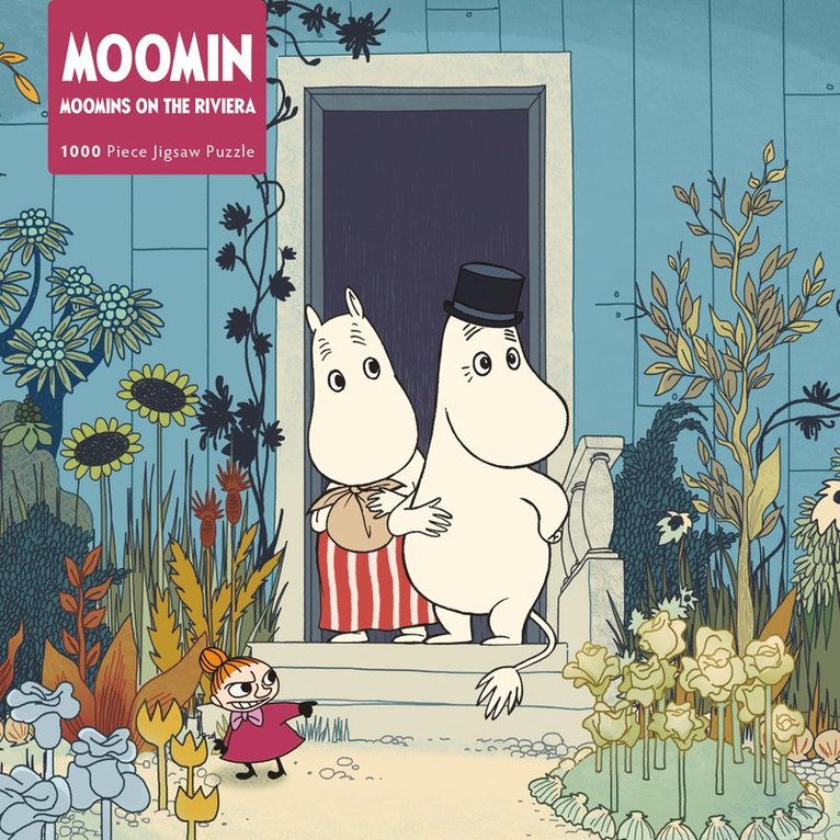 Pussel 1000 bitar Moomins on the Riviera 1