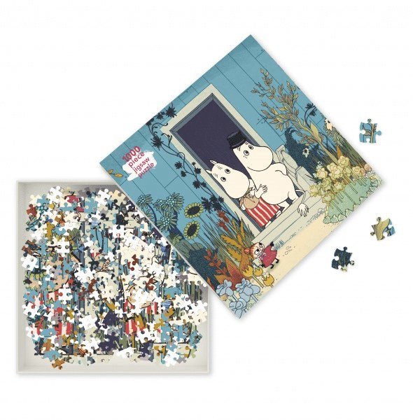 Pussel 1000 bitar Moomins on the Riviera, Övrigt