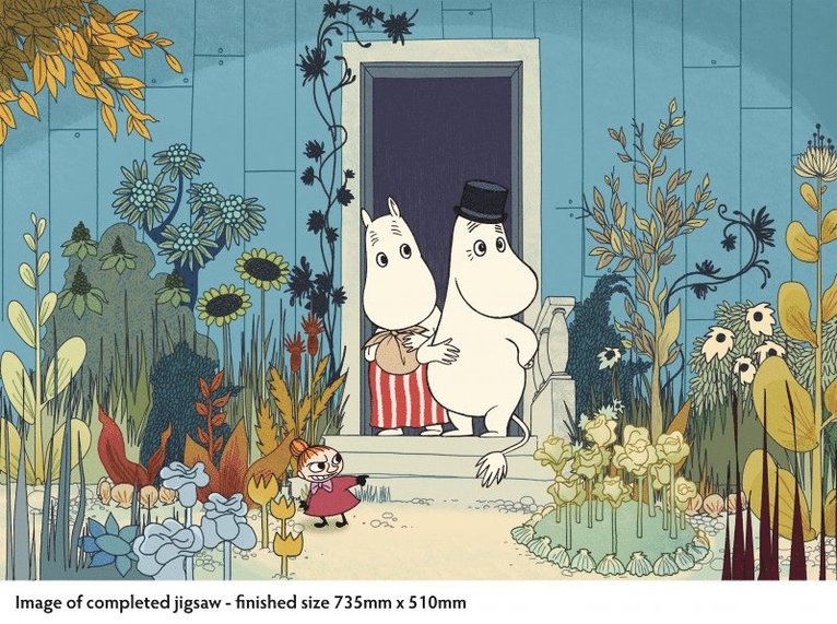 Pussel 1000 bitar Moomins on the Riviera, Övrigt