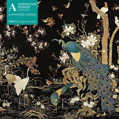 bokomslag Adult Jigsaw Puzzle Ashmolean Museum: Embroidered Hanging with Peacock: 1000-Piece Jigsaw Puzzles