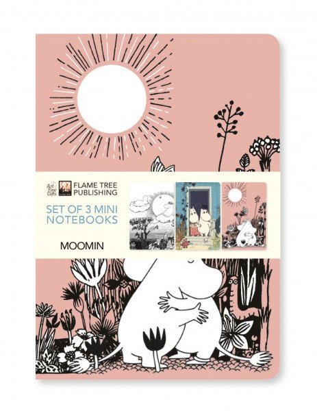 Skrivhäfte A6 linjerad 3-pack Moomin 1