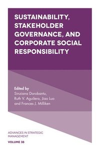 bokomslag Sustainability, Stakeholder Governance, and Corporate Social Responsibility