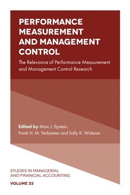 bokomslag Performance Measurement and Management Control