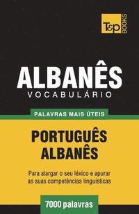 bokomslag Vocabulrio Portugus-Albans - 7000 palavras mais teis