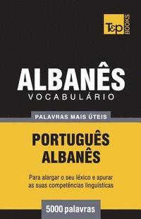 bokomslag Vocabulrio Portugus-Albans - 5000 palavras mais teis