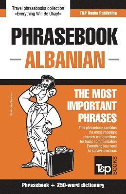 bokomslag English-Albanian phrasebook and 250-word mini dictionary