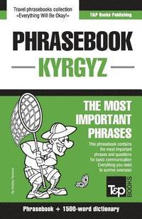 bokomslag English-Kyrgyz phrasebook and 1500-word dictionary