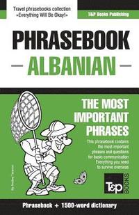 bokomslag English-Albanian phrasebook and 1500-word dictionary