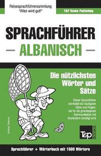 bokomslag Sprachfhrer Deutsch-Albanisch und Kompaktwrterbuch mit 1500 Wrtern