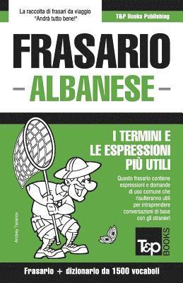 bokomslag Frasario Italiano-Albanese e dizionario ridotto da 1500 vocaboli