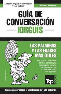 bokomslag Guía de conversación Español-Kirguís y diccionario conciso de 1500 palabras