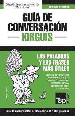 bokomslag Guía de conversación Español-Kirguís y diccionario conciso de 1500 palabras