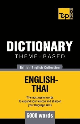 bokomslag Theme-based dictionary British English-Thai - 5000 words