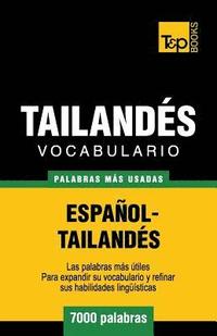 bokomslag Vocabulario Español-Tailandés - 7000 palabras más usadas