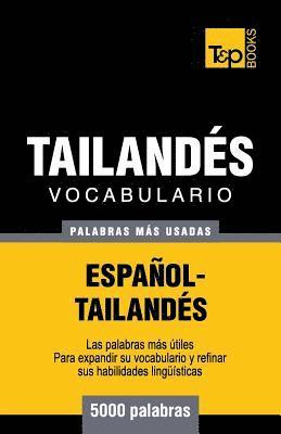 bokomslag Vocabulario Espaol-Tailands - 5000 palabras ms usadas