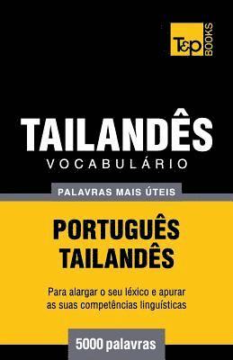 bokomslag Vocabulrio Portugus-Tailands - 5000 palavras mais teis