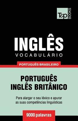 bokomslag Vocabulario Portugues Brasileiro-Ingles - 9000 palavras