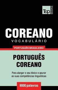 bokomslag Vocabulário Português Brasileiro-Coreano - 9000 palavras