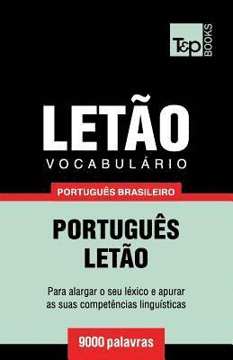 Vocabulario Portugues Brasileiro-Letao - 9000 palavras 1