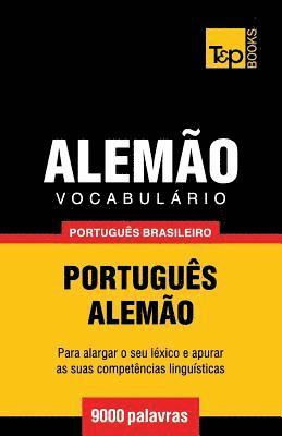 bokomslag Vocabulario Portugues Brasileiro-Alemao - 9000 palavras
