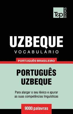 bokomslag Vocabulrio Portugus Brasileiro-Uzbeque - 9000 palavras