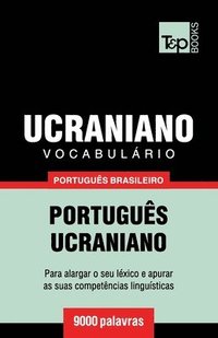 bokomslag Vocabulário Português Brasileiro-Ucraniano - 9000 palavras