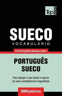 bokomslag Vocabulário Português Brasileiro-Sueco - 9000 palavras