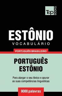 bokomslag Vocabulario Portugues Brasileiro-Estonio - 9000 palavras