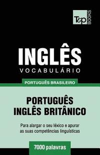 bokomslag Vocabulario Portugues Brasileiro-Ingles britanico - 7000 palavras