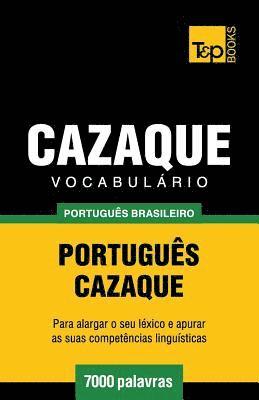 bokomslag Vocabulario Portugues Brasileiro-Cazaque - 7000 palavras