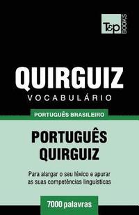 bokomslag Vocabulario Portugues Brasileiro-Quirguiz - 7000 palavras