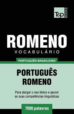 bokomslag Vocabulário Português Brasileiro-Romeno - 7000 palavras