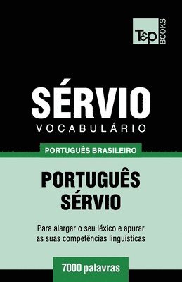 bokomslag Vocabulário Português Brasileiro-Sérvio - 7000 palavras