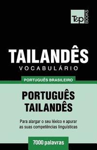 bokomslag Vocabulário Português Brasileiro-Tailandês - 7000 palavras