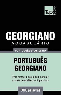 bokomslag Vocabulario Portugues Brasileiro-Georgiano - 5000 palavras