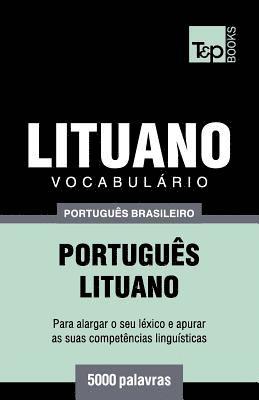 bokomslag Vocabulário Português Brasileiro-Lituano - 5000 palavras