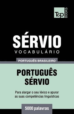 bokomslag Vocabulrio Portugus Brasileiro-Srvio - 5000 palavras