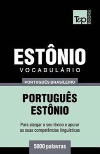 bokomslag Vocabulario Portugues Brasileiro-Estonio - 5000 palavras