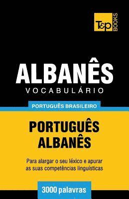 bokomslag Vocabulario Portugues Brasileiro-Albanes - 3000 palavras