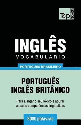 bokomslag Vocabulário Português Brasileiro-Inglês - 3000 palavras