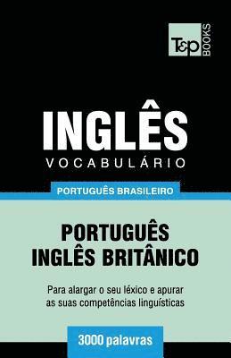 bokomslag Vocabulario Portugues Brasileiro-Ingles - 3000 palavras