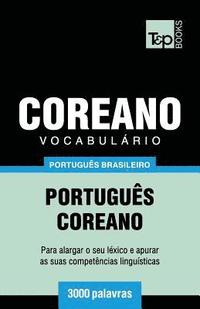 bokomslag Vocabulário Português Brasileiro-Coreano - 3000 palavras