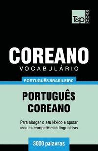 bokomslag Vocabulario Portugues Brasileiro-Coreano - 3000 palavras