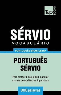 bokomslag Vocabulrio Portugus Brasileiro-Srvio - 3000 palavras