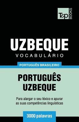 bokomslag Vocabulrio Portugus Brasileiro-Uzbeque - 3000 palavras