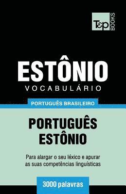 bokomslag Vocabulario Portugues Brasileiro-Estonio - 3000 palavras