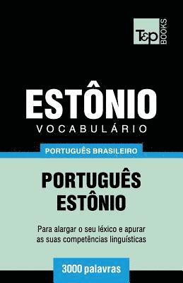 Andrey Taranov - Vocabulário Português Brasileiro-Estônio - 3000 palavras, Häftad