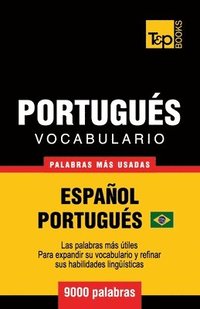 bokomslag Vocabulario Espaol-Portugus Brasilero - 9000 palabras ms usadas