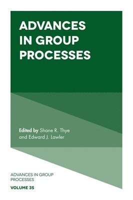 bokomslag Advances in Group Processes